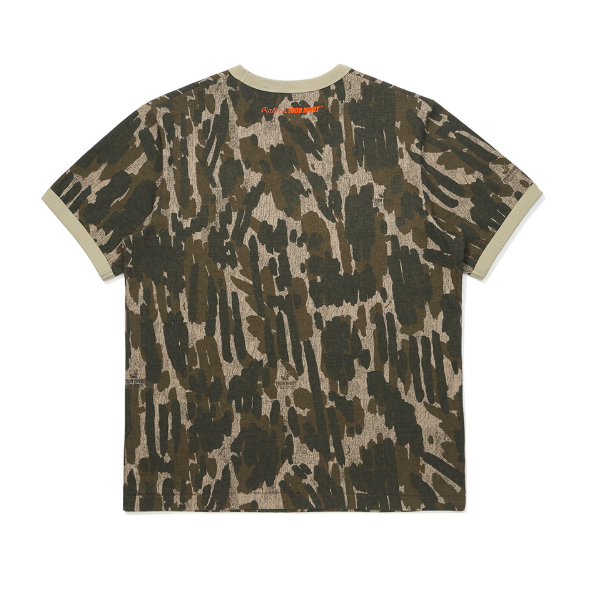 Malbon Golf Tour Divot Circular Graphic Casual T-Shirt