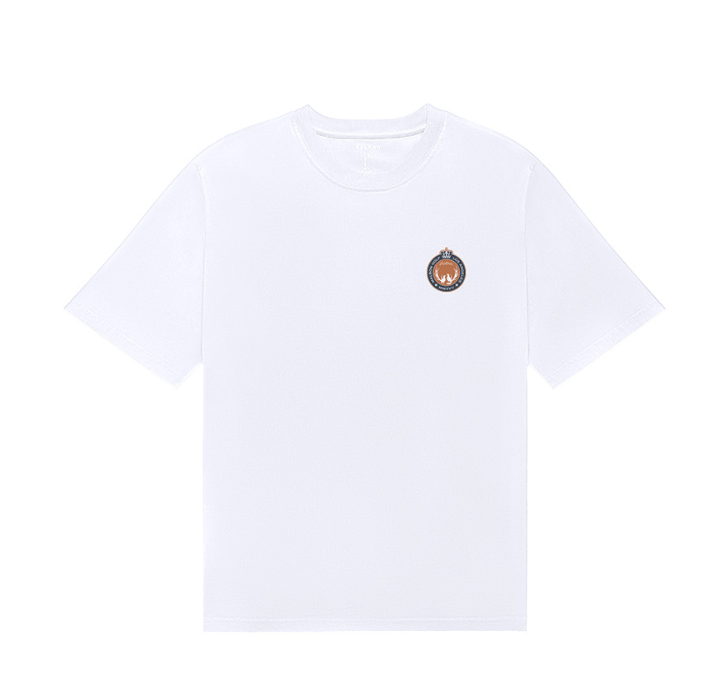 Malbon Bermuda Maxwell Tシャツ ホワイト 前面
