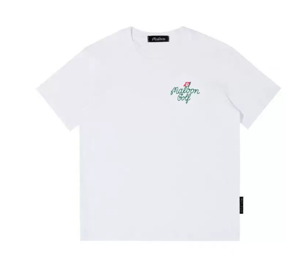 Malbon グラフィック クルーネックTシャツ ホワイト 前面