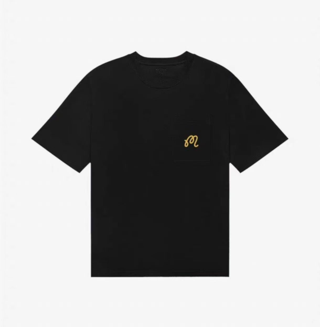 Malbon ユニセックス コットン グラフィックゴルフTシャツ ブラック 商品画像