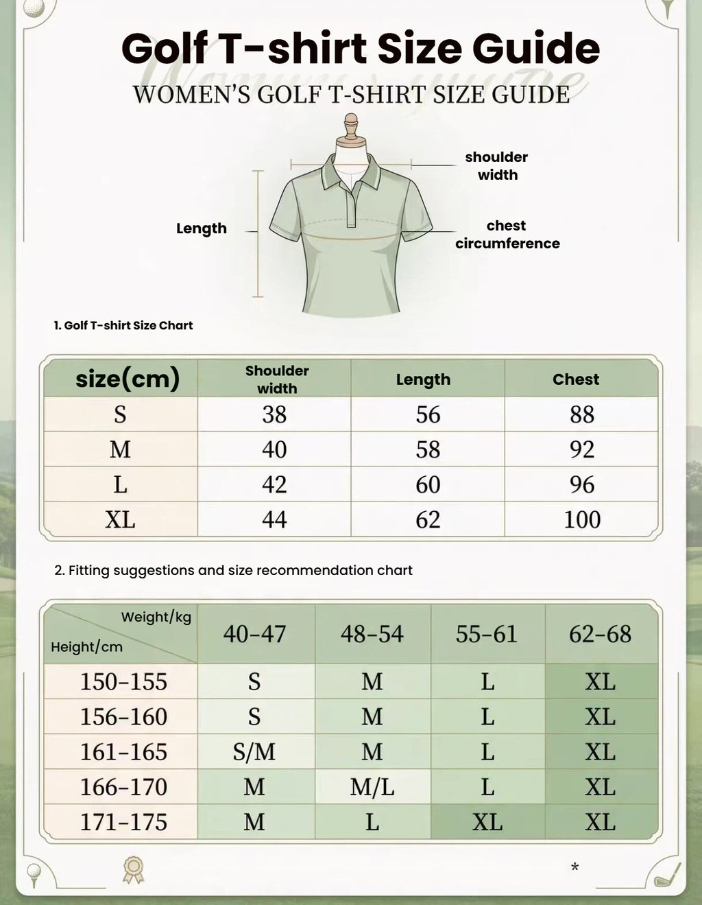 Devereux レディース モックネック ゴルフTシャツ ブラック サイズ表
