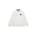 Malbon Men's Golf Jacket - Breathable Stretch Casual Outerwear White front view