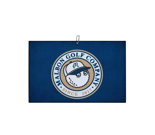 Malbon Blue Microfiber Golf Towel — main product photo