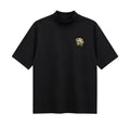 Forden Golf メンズ 接触冷感 速乾 スカル柄 モックネックシャツ（ブラック）の商品画像