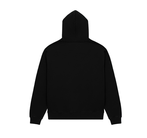 Malbon Golf Pestle Graphic Heavyweight Black Streetwear Hoodie