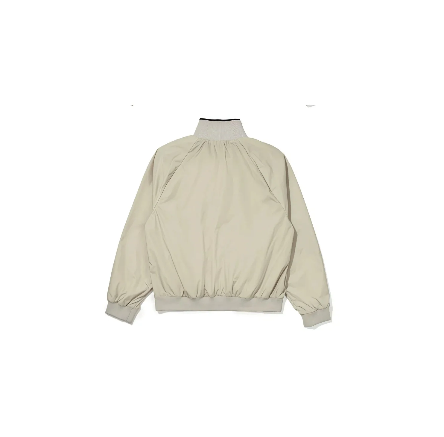 Malbon unisex half-zip golf windbreaker jacket in Khaki - image 4