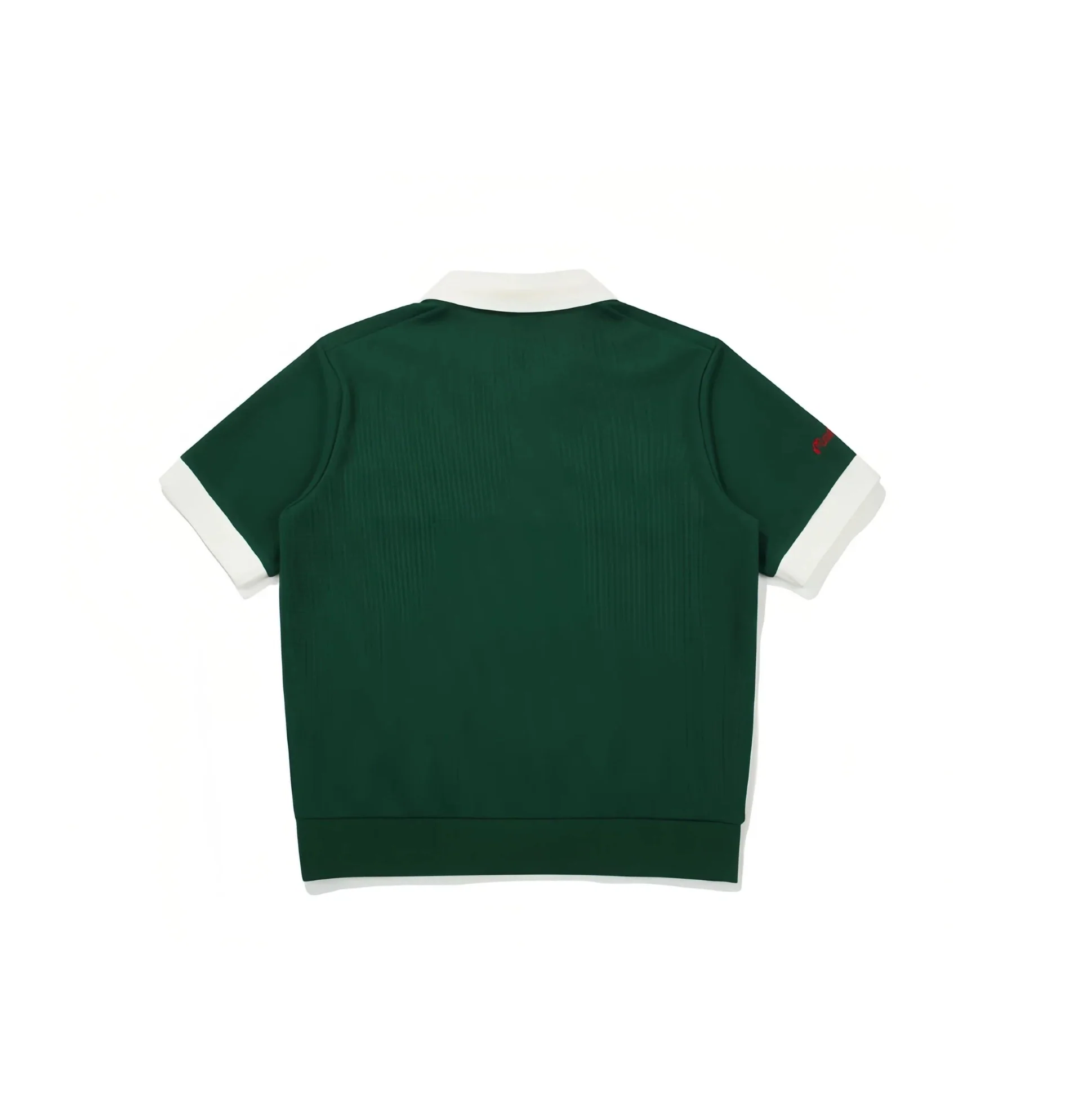 Malbon Men Golf Polo Shirt Breathable Casual Sport Tee Green back view