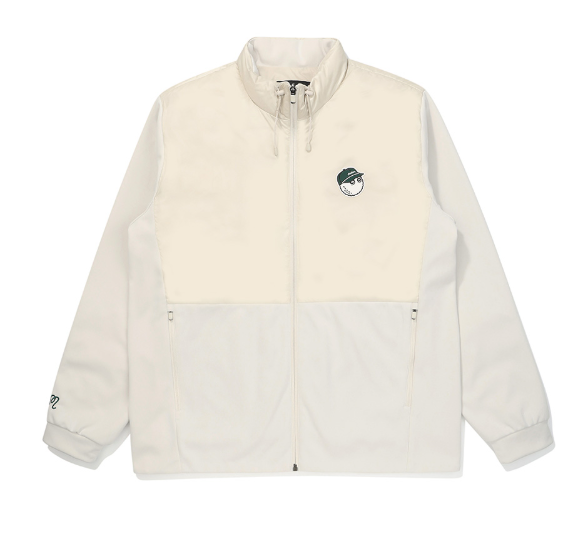 Malbon Golf Men’s Stand Collar Lightweight Windproof Jacket