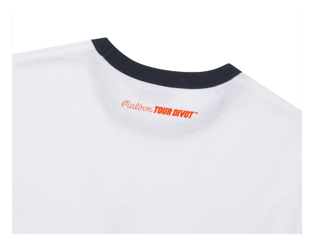 Malbon Golf Tour Divot Circular Graphic Casual T-Shirt