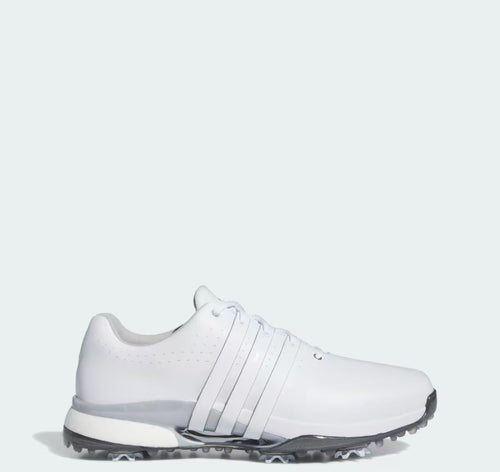 adidas Tour360 24 Boost white golf shoe side profile