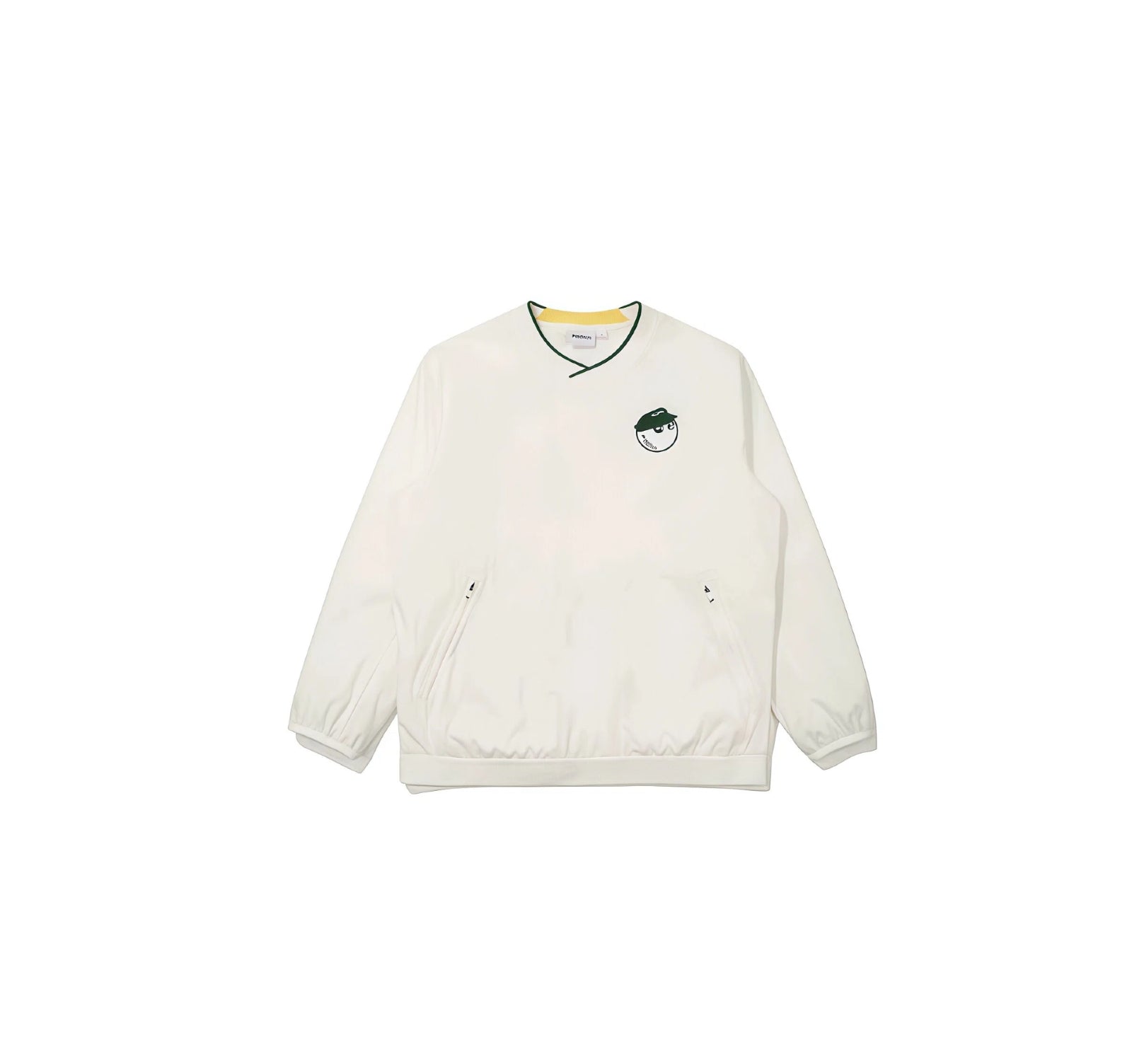 Malbon men's casual long sleeve golf jacket in White - image 10