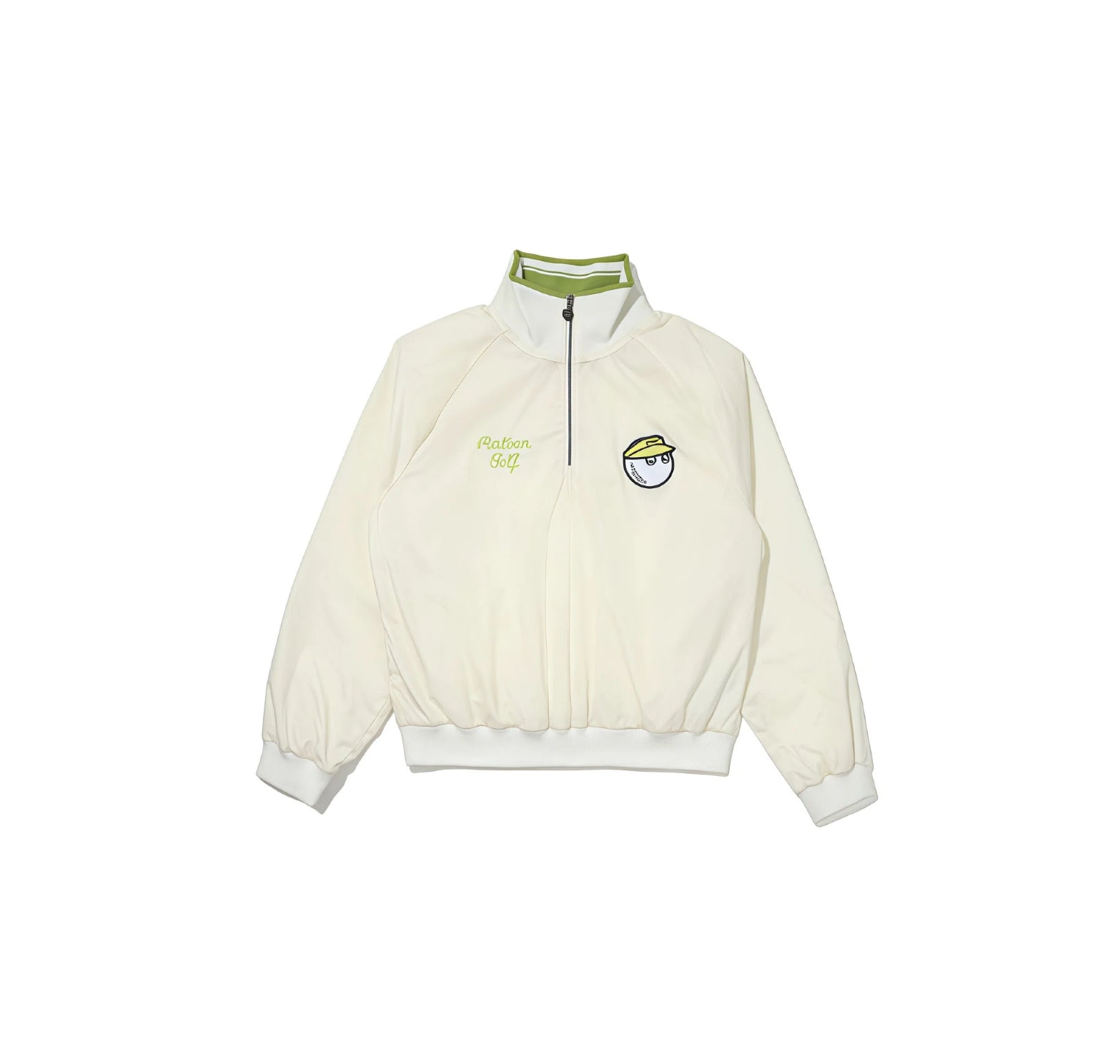 Malbon unisex half-zip golf windbreaker jacket in White - image 11