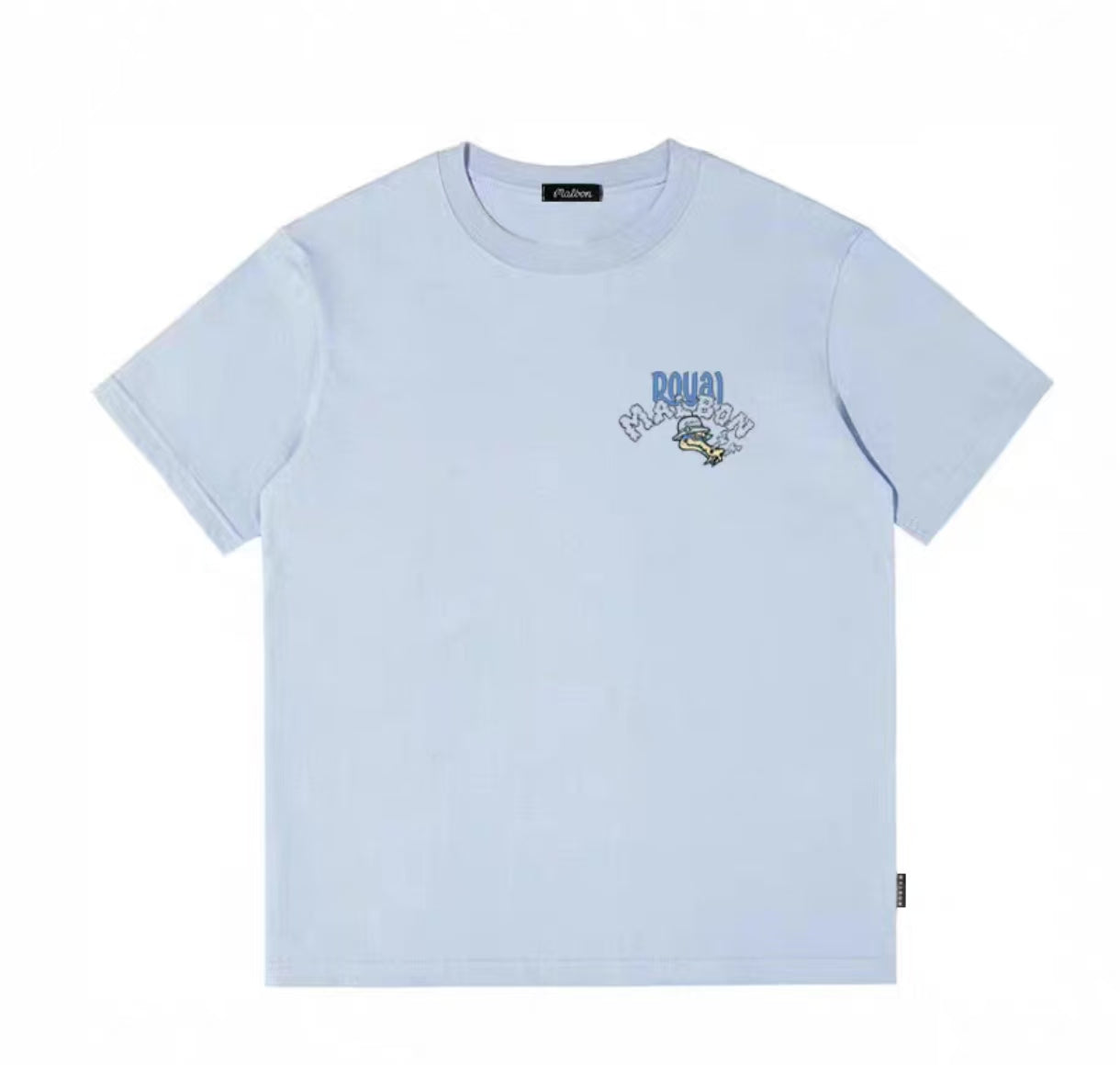 Malbon ドラゴン Tシャツ ブルー 前面