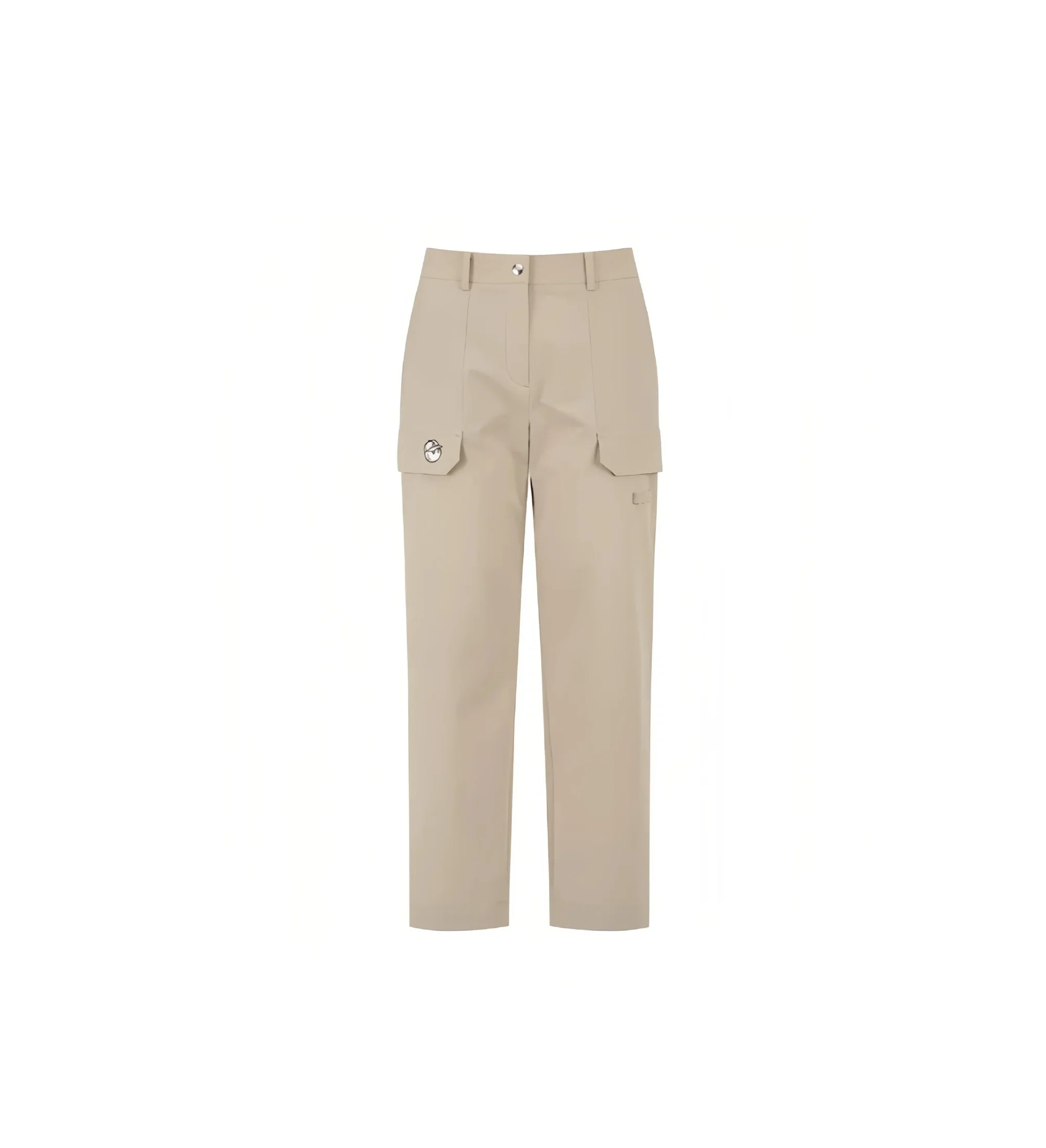 Malbon women's straight-leg cargo golf pants in Khaki - image 3