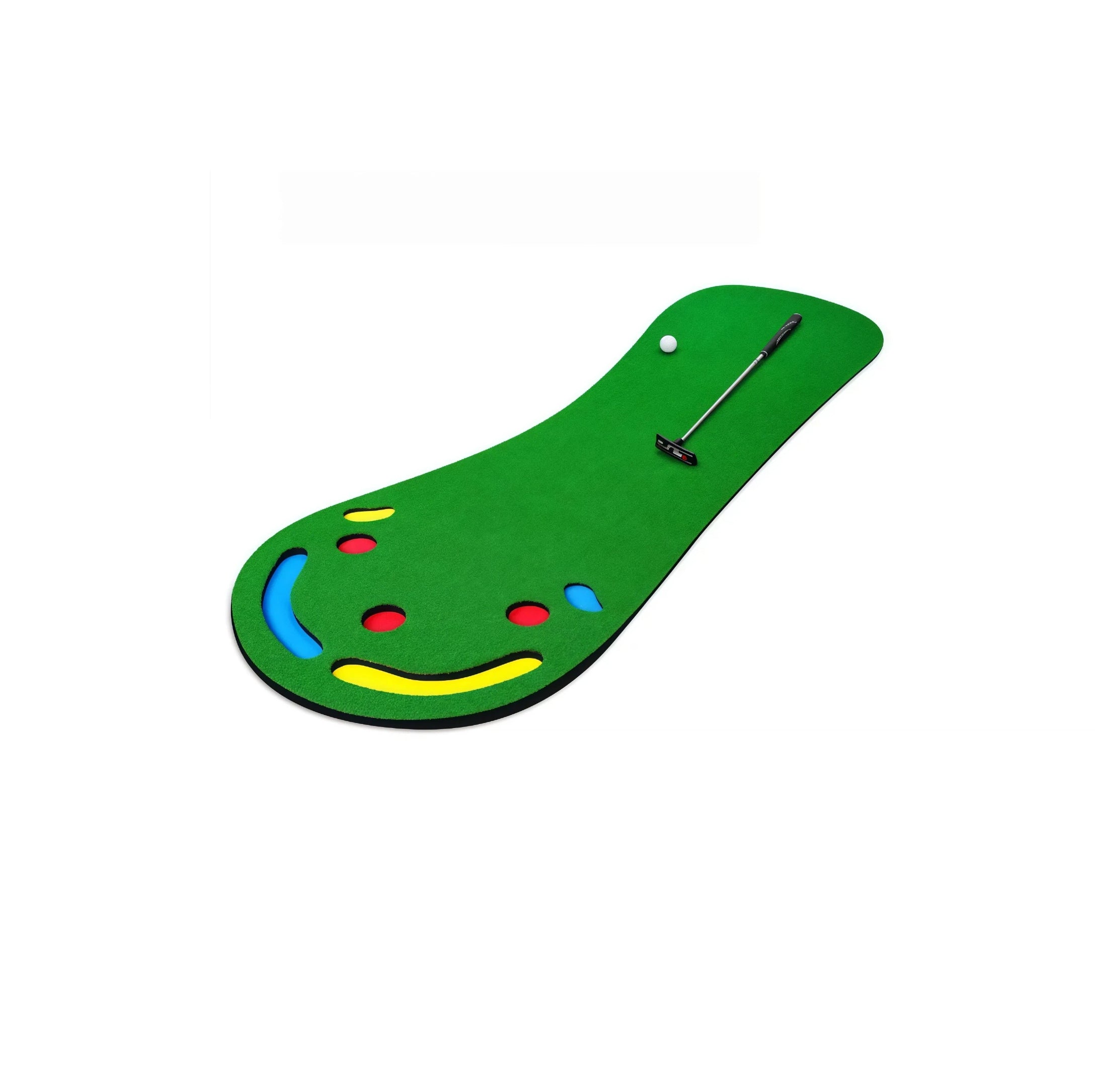 PGM Golf Putting Green Mat Indoor Outdoor Home Practice Trainer