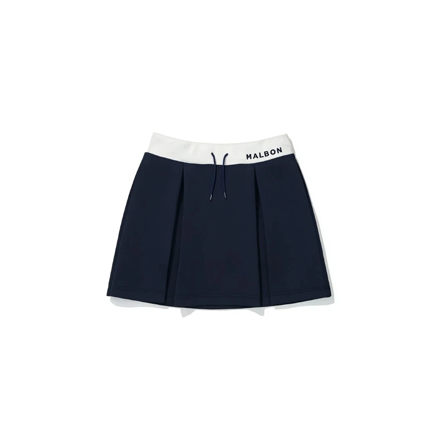 Malbon Women's Golf Skort - Autumn Winter Sport Skirt Dark Blue front view