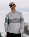 Devereux Golf メンズ グレー カラーブロック ヘンリースウェット（グレー）の商品画像