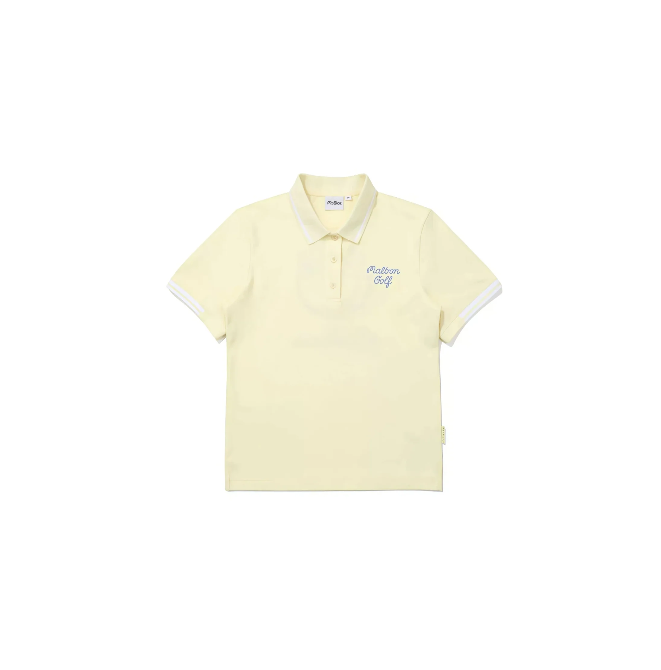 Malbon women's quick-dry breathable golf polo in Yellow - image 5