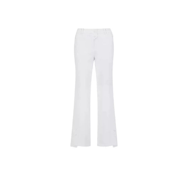 St Andrews women's slim-fit flare golf pants in White - image 13