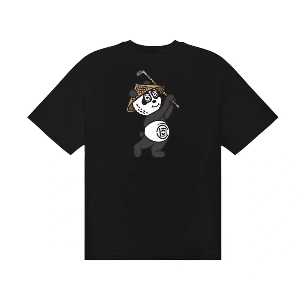 Malbon メンズ ホワイト ゴルフグラフィックTシャツ 背面