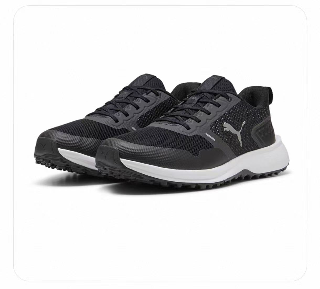 PUMA メンズ 通気性 クッション スパイクレスゴルフシューズの商品画像
