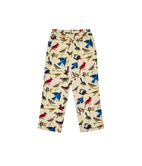 Malbon Birds Of Georgia Magnolia Pant Bird Print Bird Print golf pants front view