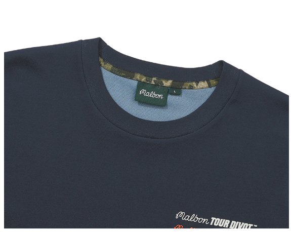Malbon Golf Tour Divot Letter Print Graphic T-Shirt