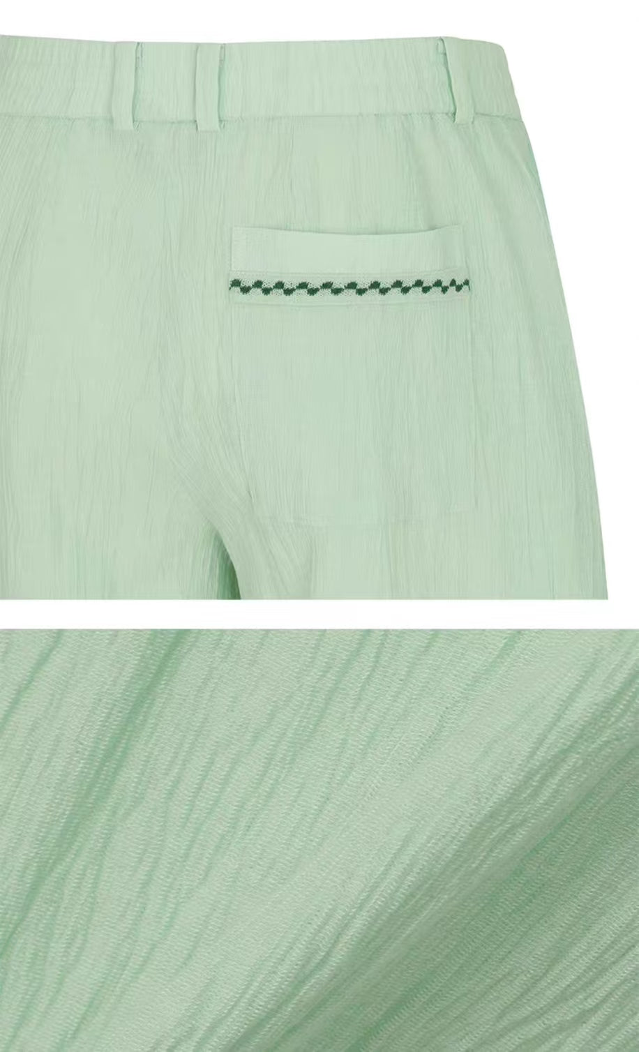 Malbon Golf メンズ ウエストゴム アスレチック ゴルフショーツ（Mint Green） 商品画像