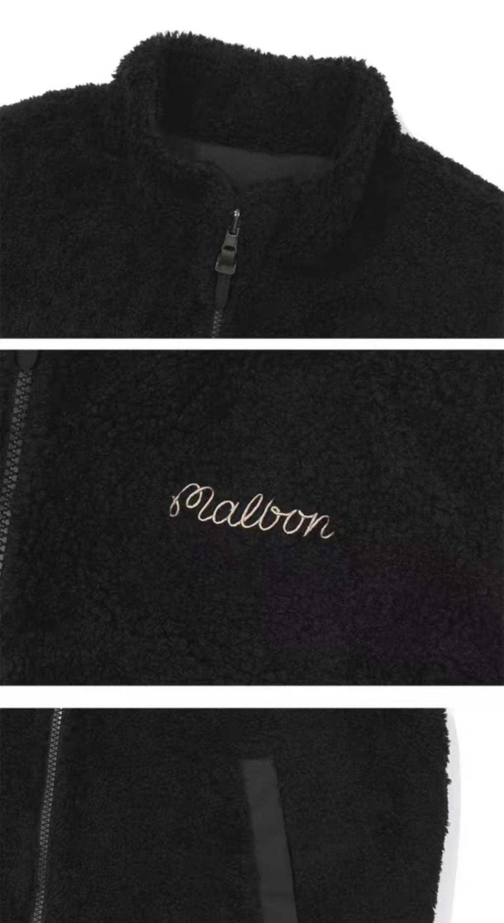 Malbon Golf Women’s Reversible Fleece Insulated Vest