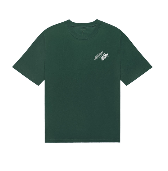 Malbon Santa Cruz Bermuda Tシャツ グリーン 前面