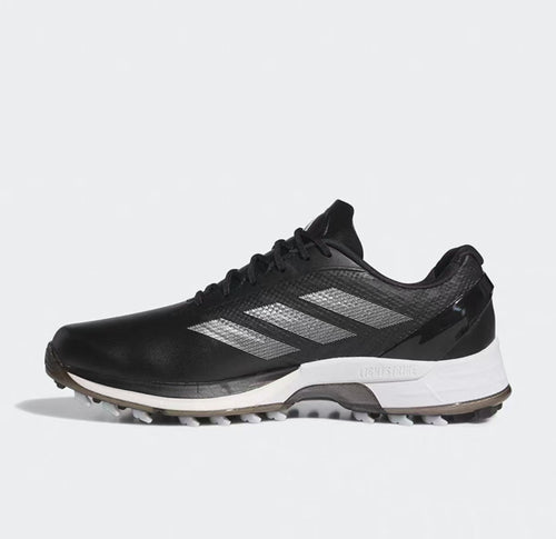 ブラックのadidas Adizero ZG スパイクレスゴルフシューズの内側