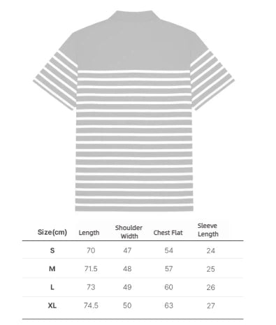 Malbon striped retro golf polo size chart for navy