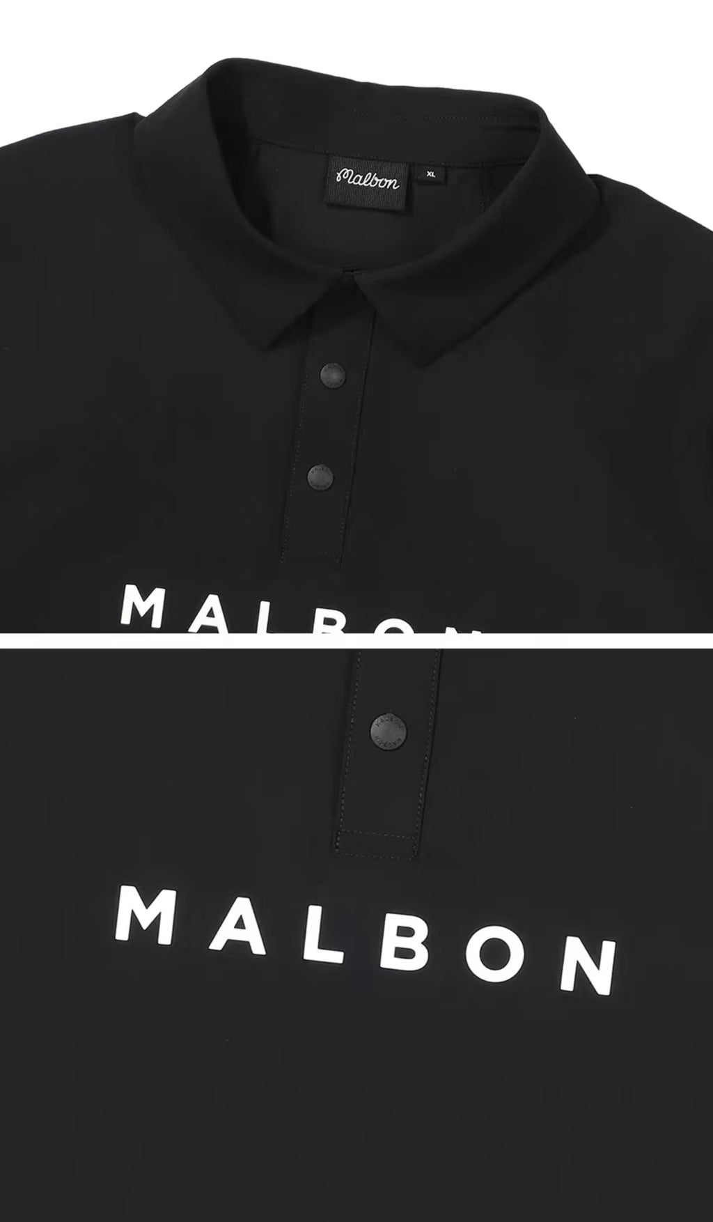 Malbon Golf Men’s Breathable Moisture-Wicking Polo Shirt