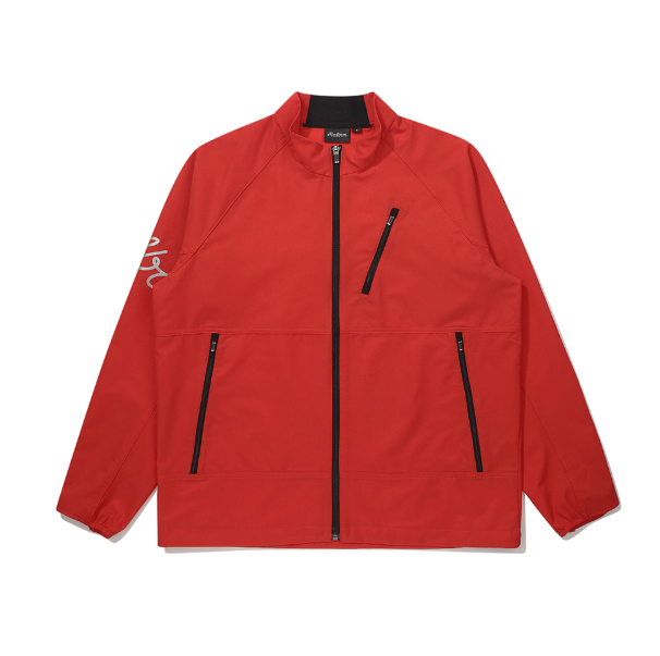 Malbon Golf Men’s Stand Collar Lightweight Windproof Jacket