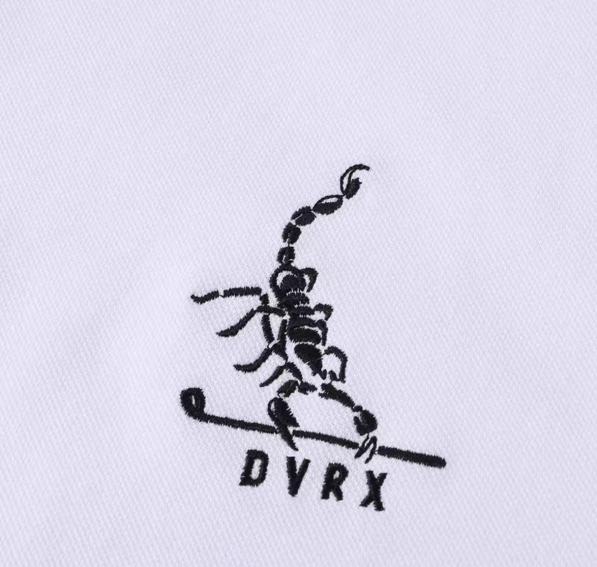 Devereux Golf Loose Scorpion Cotton Heavyweight Piqué Long Sleeve Polo Shirt