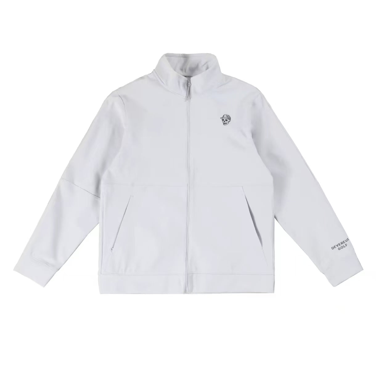 Devereux Golf Fleece-Lined Full-Zip Loose Windbreaker Jacket