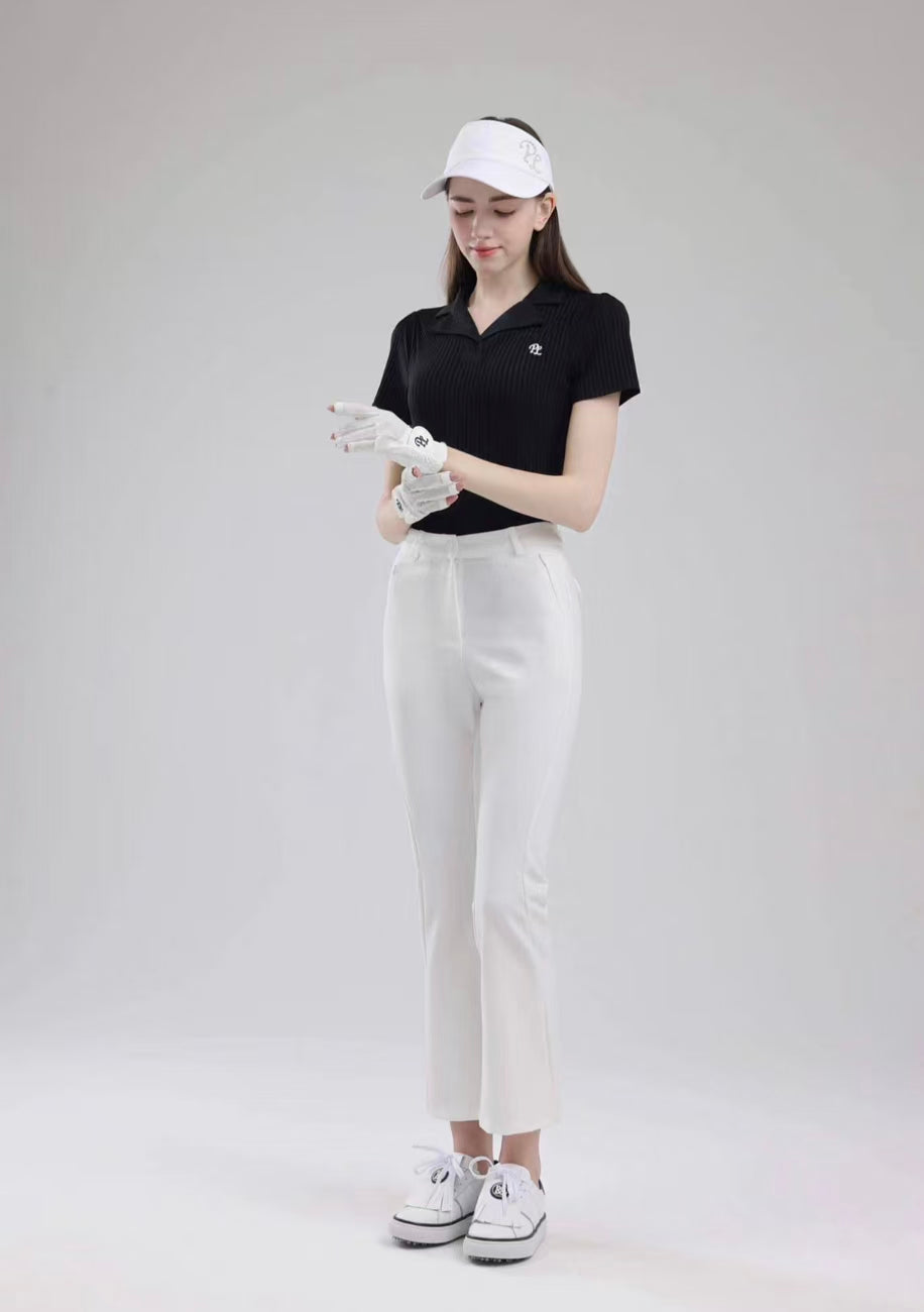 Women’s Summer Quick-Dry Breathable Golf Pants Shirt Set - product view