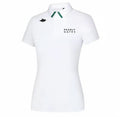 Women’s Summer Breathable Quick-Dry Versatile Golf Shirt in White - product view