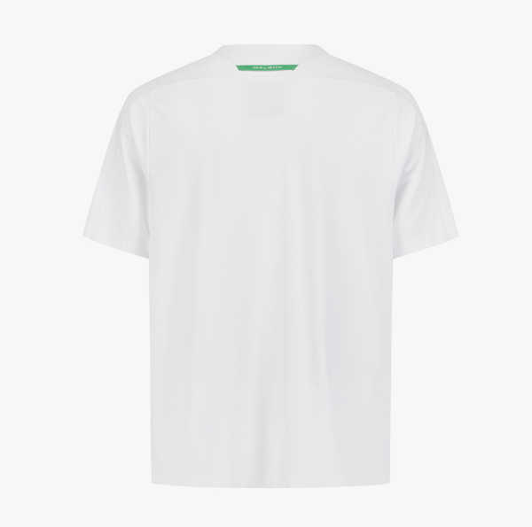 Malbon クーリング パフォーマンスTシャツ ホワイト 背面