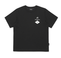 Malbon シグネチャー グラフィックTシャツ ブラック 前面