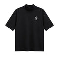 Forden Golf メンズ 接触冷感 速乾 モックネック ゴルフシャツ（ブラック）の商品画像